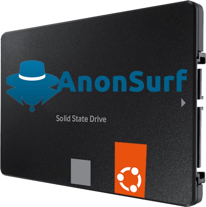 Voorgeïnstalleerde SSD harde schijf met Ubuntu Linux 26.04 Anonymity versie (anti-chatcontrol-sleepnetwet) en anonsurf module + Tails Live systeem