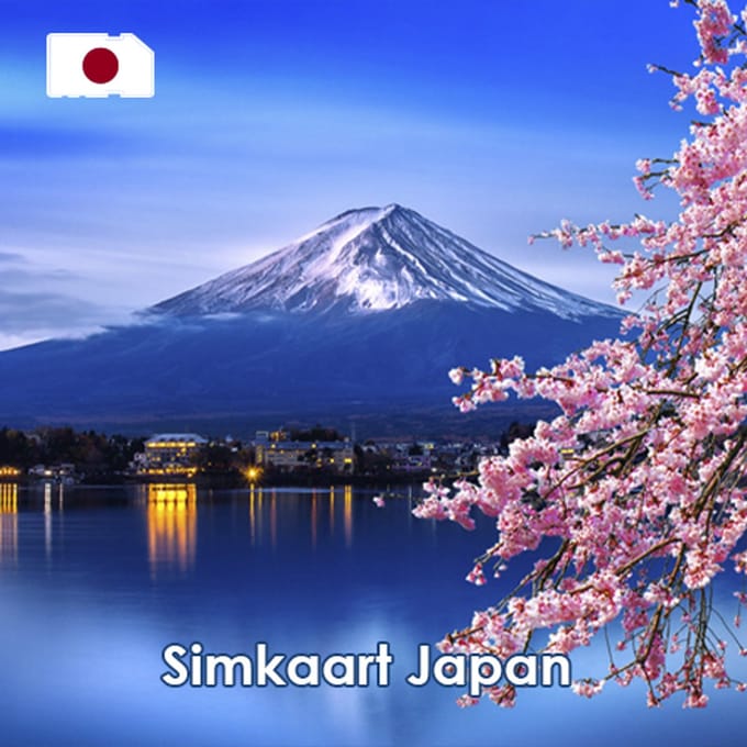 InternationalSIM Data Simkaart Japan - 25 GB - 30 dagen