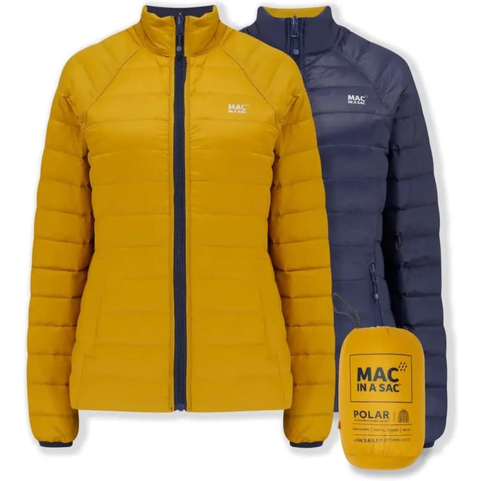 POLAR Donsjas Navy / Mustard - Woman - S
