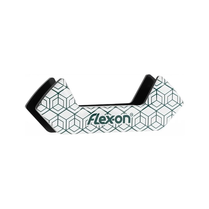 Witte Groene Teugel Stickers Flex-On Safe-On Cubic