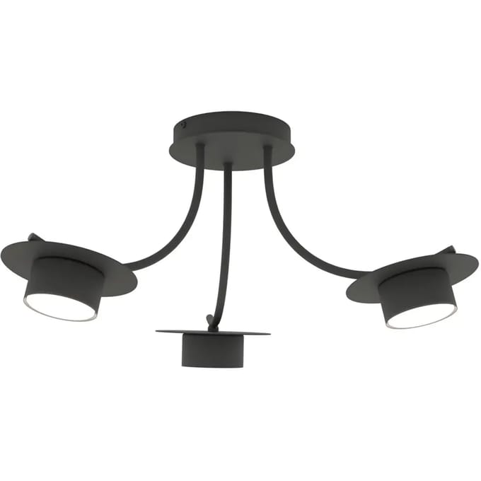 Plafondlamp met 3 lampen Emibig Lighting Enso