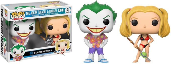 Beach Joker and Harley 2-Pack  #2 Limited Editie - DC Comics - Heroes - Funko POP!