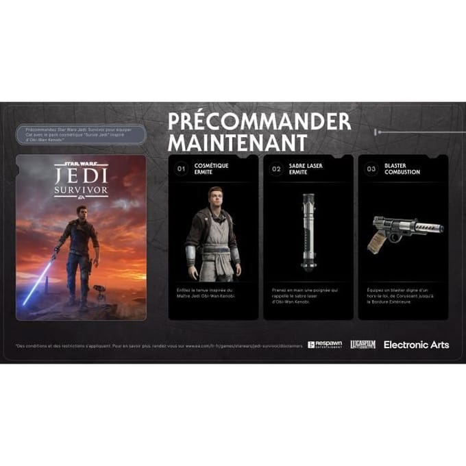 Videogames Electronic Arts Star Wars Jedi : Survivor - PS4