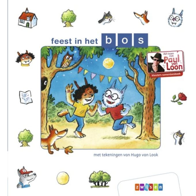 Feest In Het Bos - Avi-Lezen Met Paul Van Loon - Paul van Loon