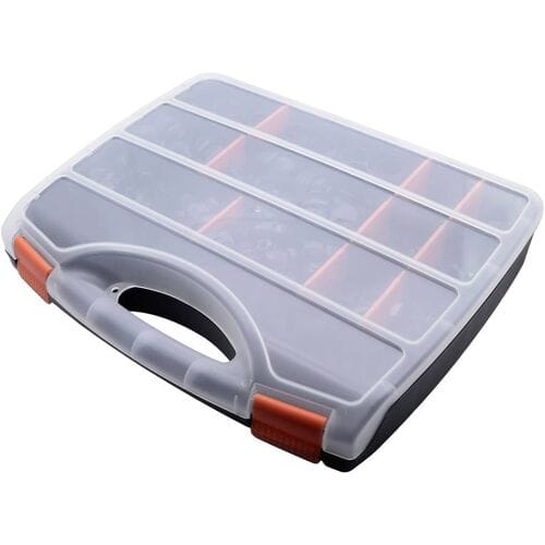 Quadrios 2102CA112 Wartel assortiment Waterdicht PA66 Zwart (RAL 9005) 1 set(s)