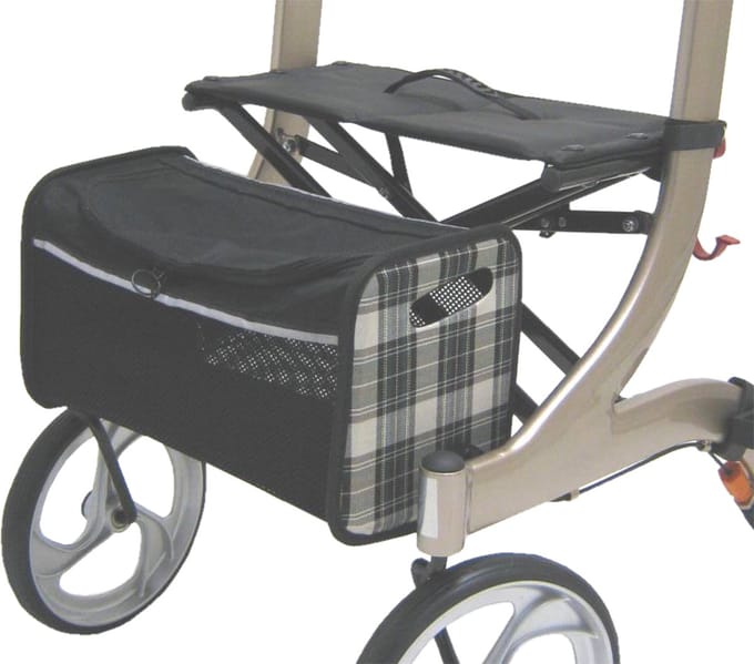 Rollator tas voor Nitro / Travixx Schotse ruit