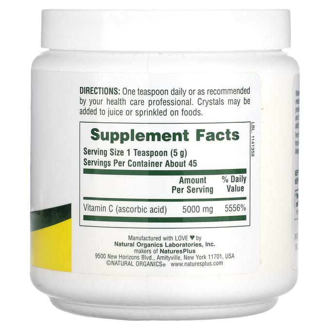 Vitamine C Microkristallen, 8 Oz (227 G)
