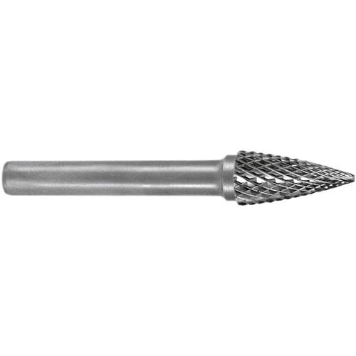 RUKO 116049 Freesstift Hardmetaal Spitsboog 3 mm Lengte 38 mm Schachtdiameter 3 mm