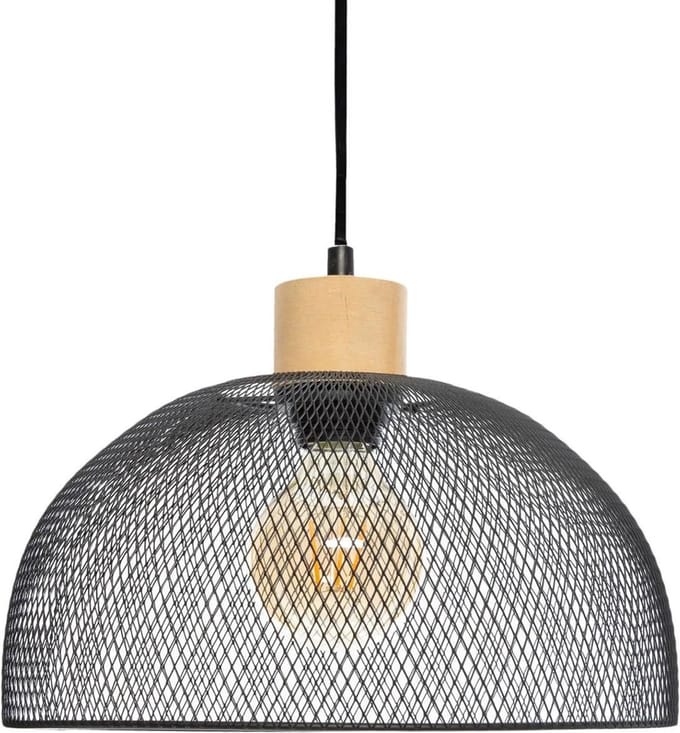 Atmosphera hanglamp lamp metal  hout