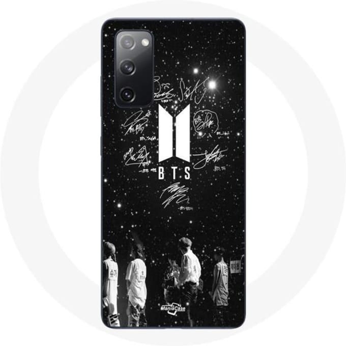 Coque - BTS - Samsung Galaxy S20 FE - Souple - Noir - Membres BTS