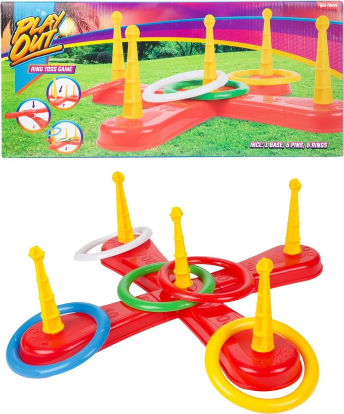 Play Out Ringwerpspel Bright met 5 Ringen