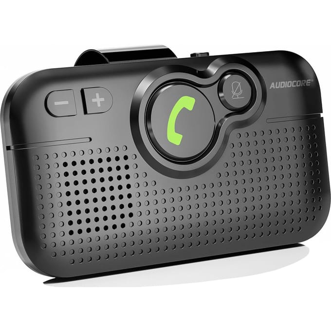 Audiocore AC475 - handsfree-kit - Luidsprekersysteem - Bluetooth 5.0 - Bluetooth Car Kit - Draadloos - Handsfree Bellen - Universal