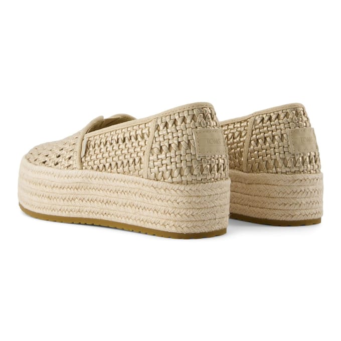 TOMS Valencia Textiel Vrouwen Champagne Espadrilles