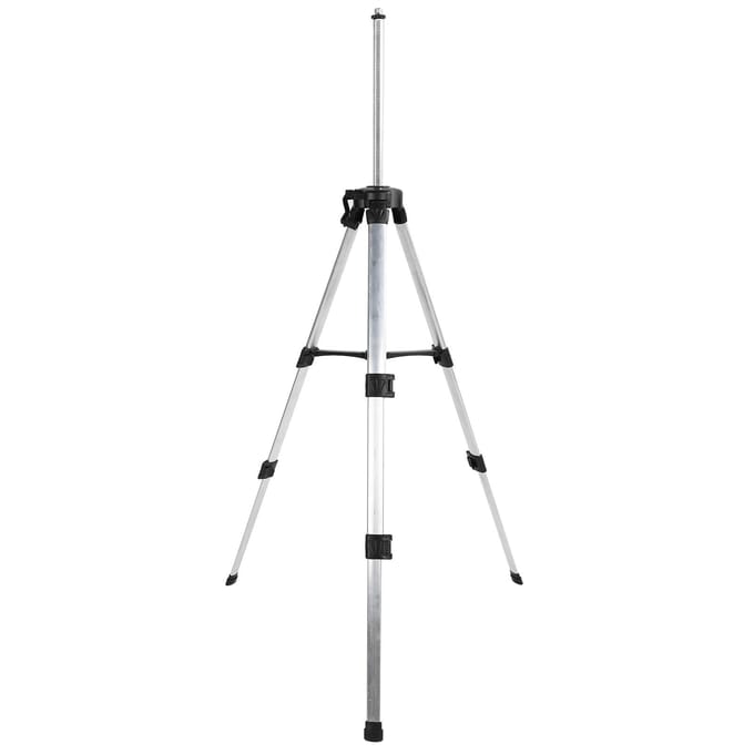 Waterpas Inclinometer Statief Aluminiumlegering Waterpasbeugel voor Automatische Nivellering 120cm white