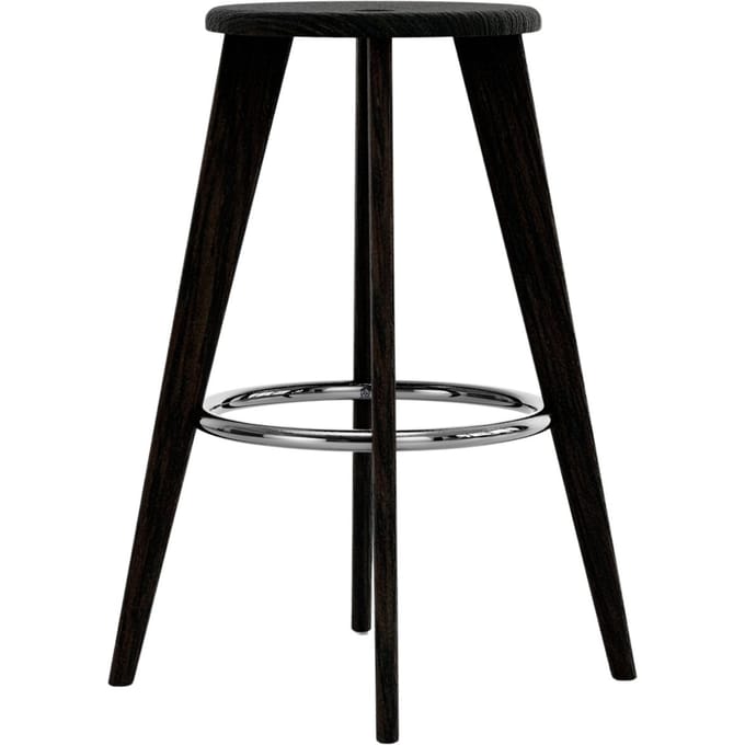Vitra Tabouret Haut - Eiken donker