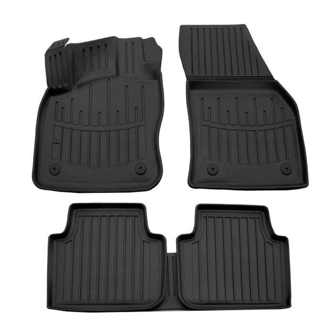 SCOUTT | 3D Tapis De Sol En Caoutchouc Premium Pour Skoda Kodiaq 2016-2023