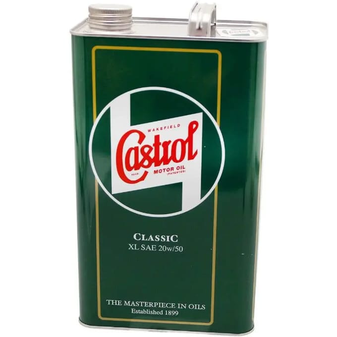 4-takt motorolie 20w50 Castrol Classic XL