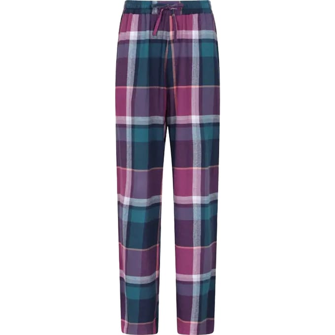 Mountain Warehouse Dames/Dames Flanellen Lounge Broek (Donkerpaars)