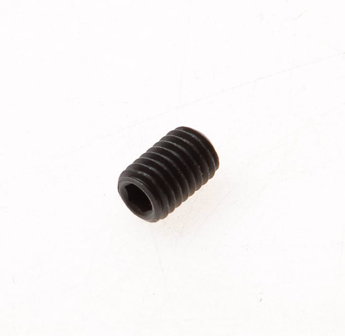 Stelschroef Din916 45H M4X12Mm Zwart - 200 stuks