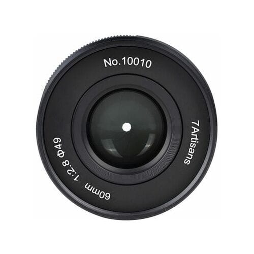 7Artisans 60mm f/2.8 II Macro  Sony E-bevestiging
