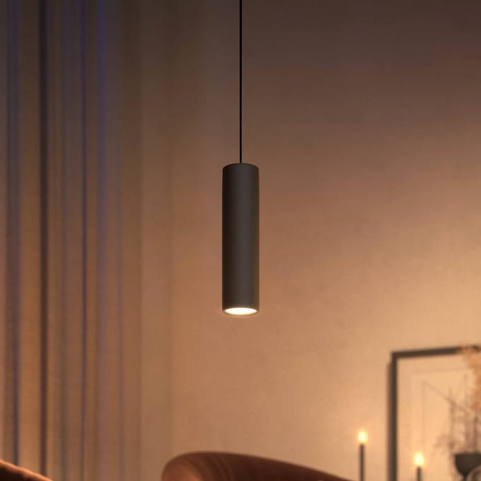 Philips Hue Perifo hanglamp - wit en gekleurd licht - zwart - uitbreiding