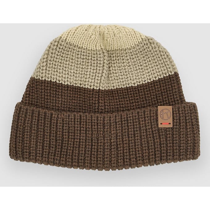 Kazane Alps Stripe Muts bruin