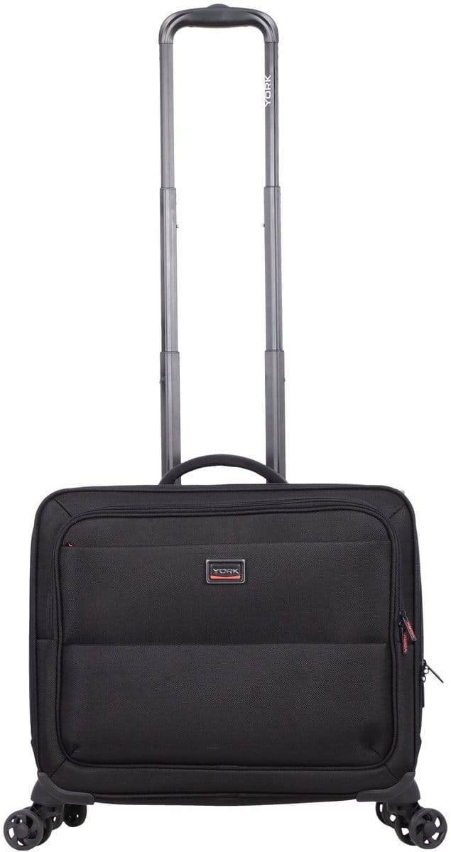 York Executive Zachte Businesskoffer 44L - Zwart - Zwart / Small