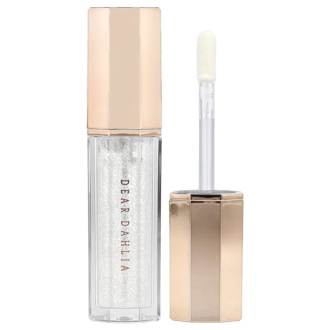 Dear Dahlia, Paradise Shine Eye Sequins, Liquid Eyeshadow, Actuator, 0.14 oz (4 g) beige