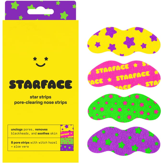 Starface Star Strips Neusstrips voor het reinigen van poriën - 8 stuks
