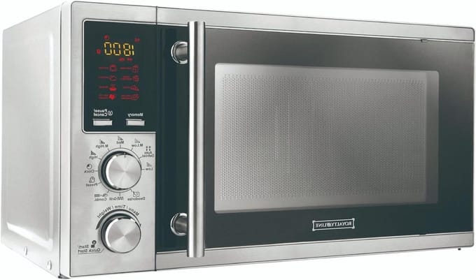 Digitale Magnetron - Oven met grill - Snelle maaltijden - 8 automatische programma's - 20 liter capaciteit - Zilver