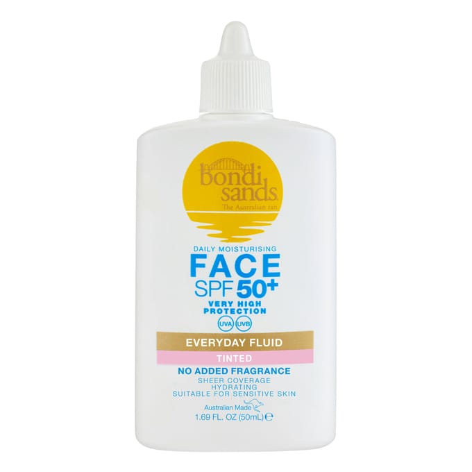 Everyday Geurvrije Getinte Gezichtsvloeistof SPF 50+ 50 ml