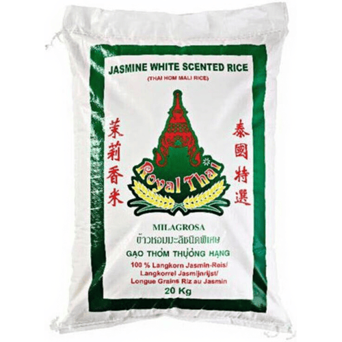 Royal Thai jasmijn langkorrelrijst Thailand speciaal 20 kg