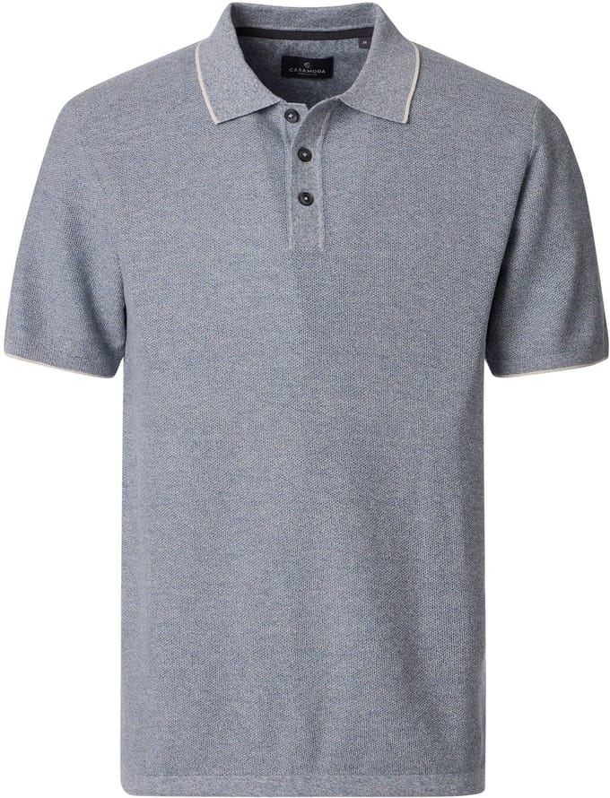 Casa Moda - Heren Polo - 126320001 - 116 Bering Sea