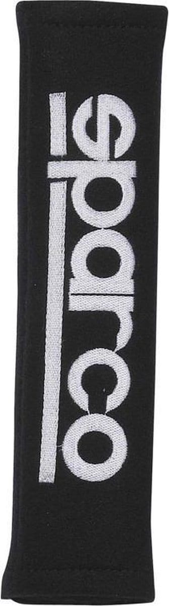 Sparco Set Gordelhoezen - Geborduurd logo - Zwart