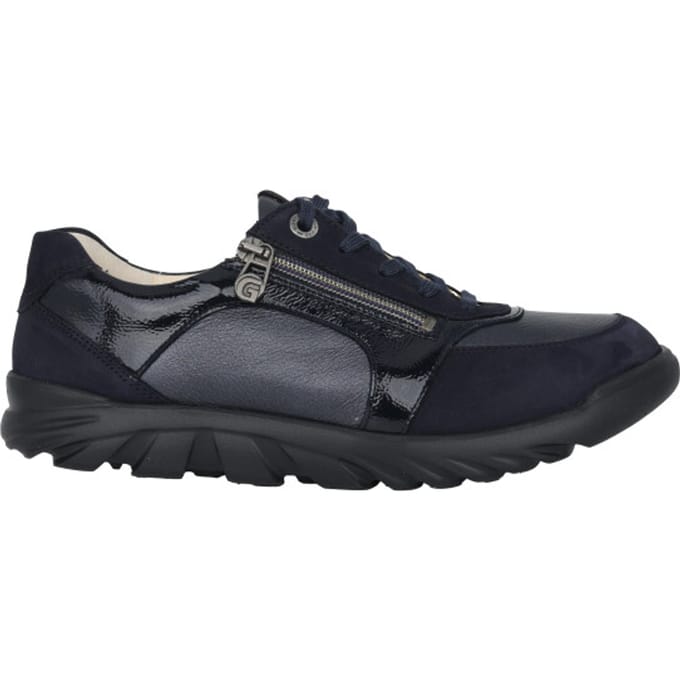 Ganter Haylie - dames sneaker - Blauw - maat 37 (EU) 4 (UK)