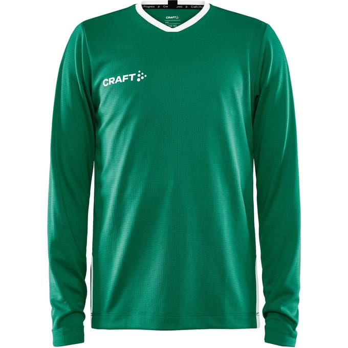 Craft Progress Longsleeve Basketbalshirt Kinderen - Groen | Maat: 146/152