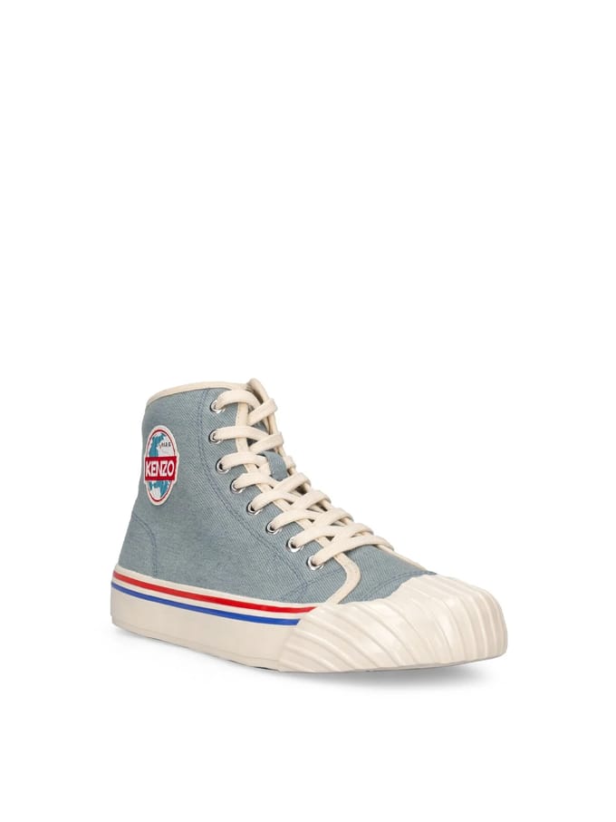Kenzoschool Logo High-Top Sneakers