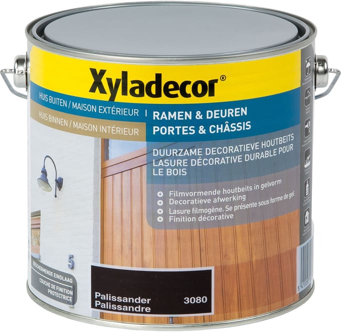 Xyladecor - Ramen & Deuren (Solvent) - Palissander - 2,5 L