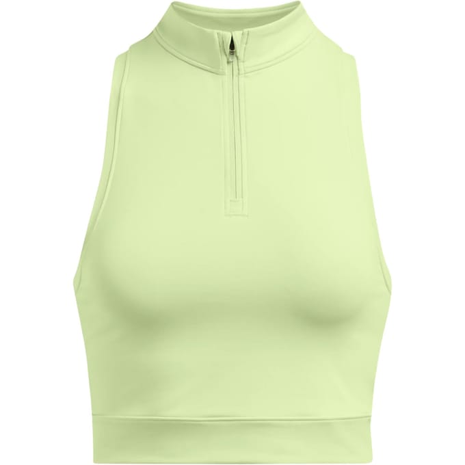 Under Armour Run Anywhere Crop Hardloopshirt Dames-Groen