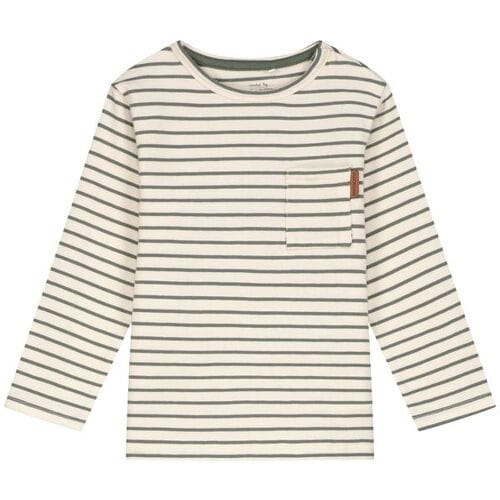 Prénatal T-Shirt Jongens - Kinderkleding Jongens - Light Khaki Green - Maat 122