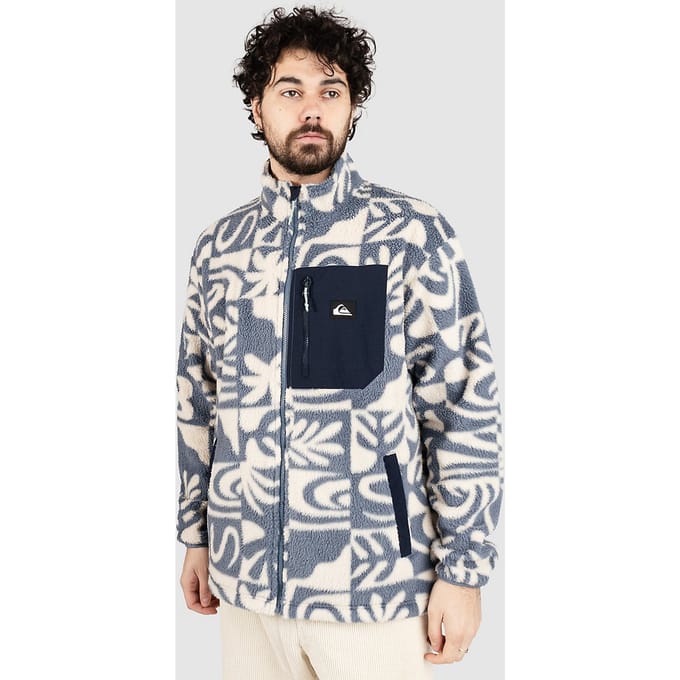 Quiksilver Clean Coast Fz Fleece Jas patroon