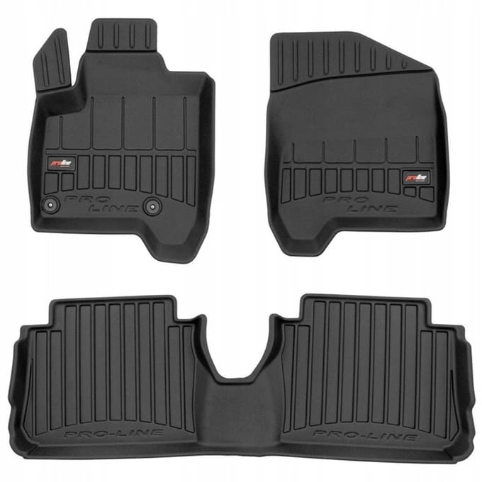 FROGUM 3D – Automatten Set voor CITROEN C3 Picasso 2008-2017 – TPE, Geurloos, 6cm Randen