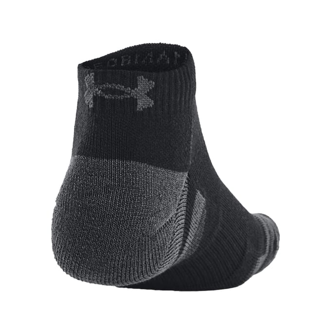 Under Armour Performance Tech Sokken voor volwassenen (pak van 3) (Zwart)