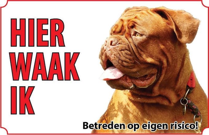 Bord - Hond-Bordeauxdog