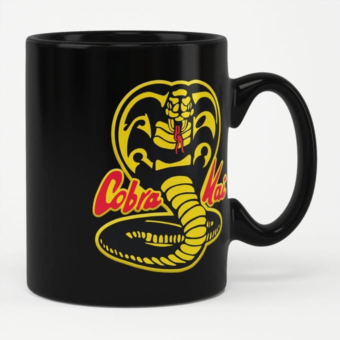 Cobra Kai-beker/koffiemok met logo