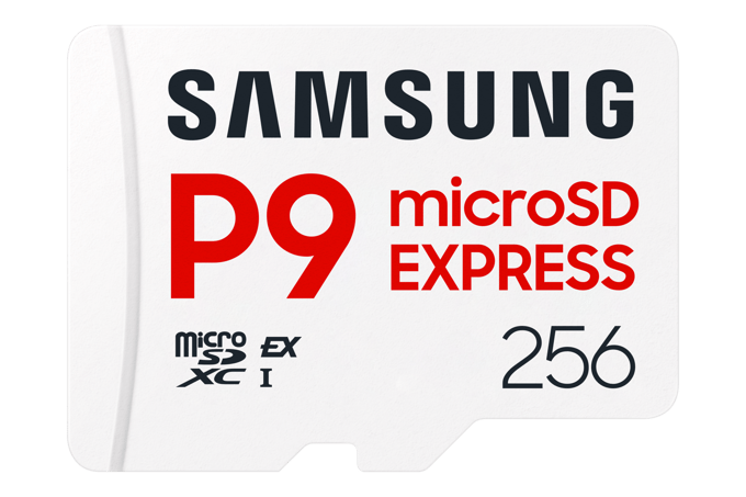 Samsung P9 Express microSDXCâ¢ Express Card 256GB White