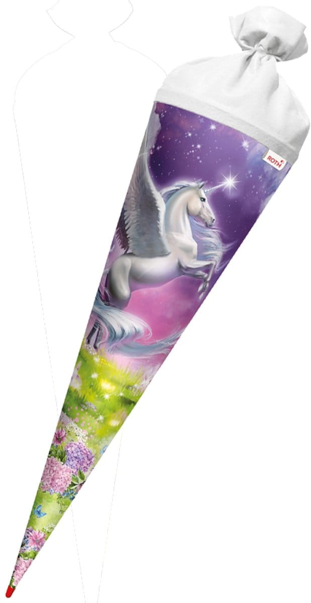 ROTH Schooltas 'Magische Pegasus', rond, 700 mm