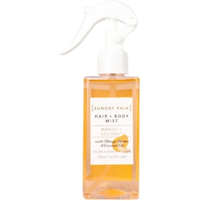 Sunday Rain Mango &amp; Coconut Hair + Body Mist 200 ml
