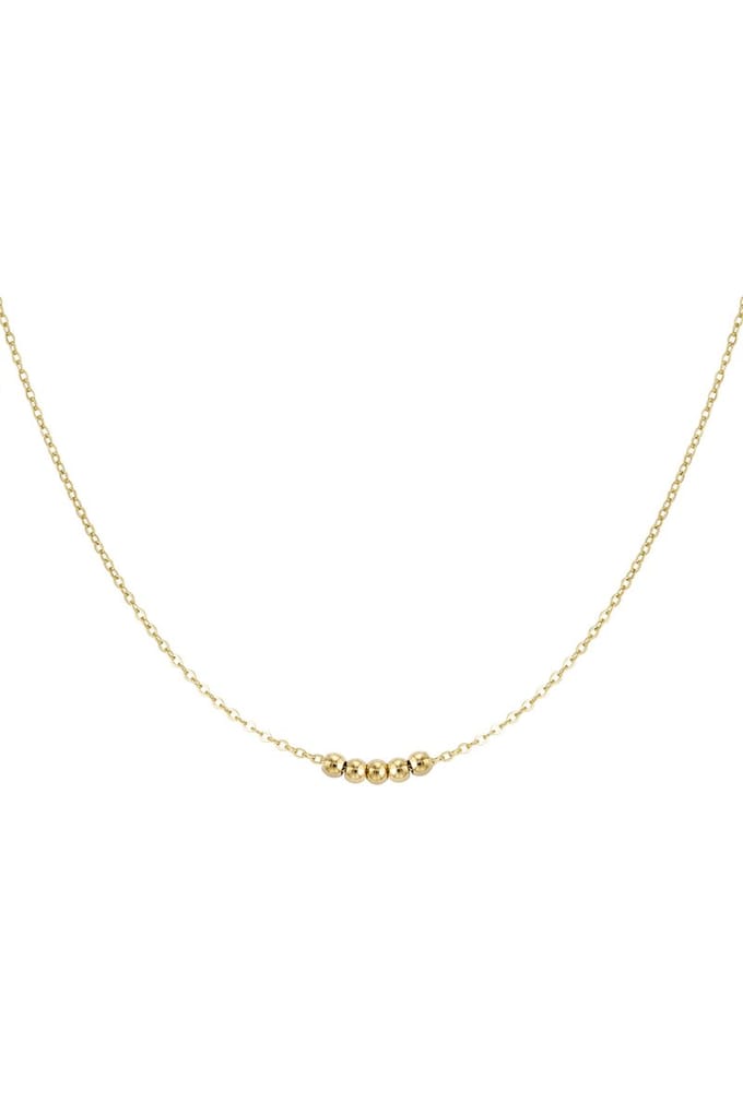 klassieke ketting met balletjes