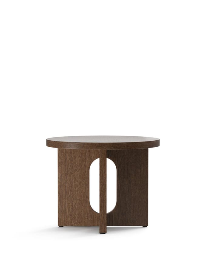 Audo Androgyne Side Table Ø50 - Dark Stained Oak / Dark Stained Oak